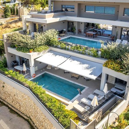 Seafront Villas I "Free" Heated Pools & 100M To Sea Chania  Exteriér fotografie